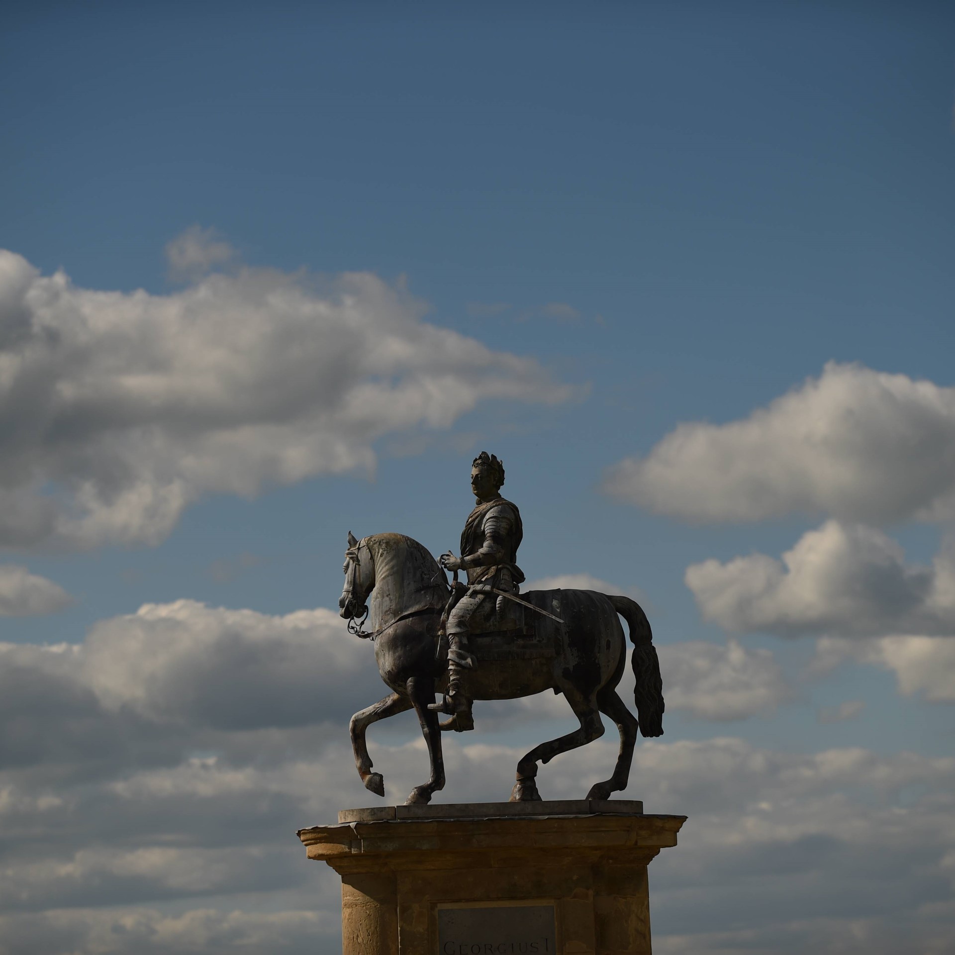 King-George-with-Blue-Sky